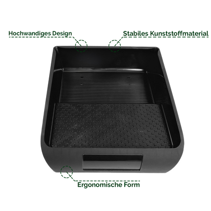Premium Farbwanne Kunststoff Schwarz – Veluxis® Malerarbeiten
