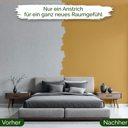 Veluxis® Wandfarbe Antique Gold – Edles Gold für Wohnzimmer