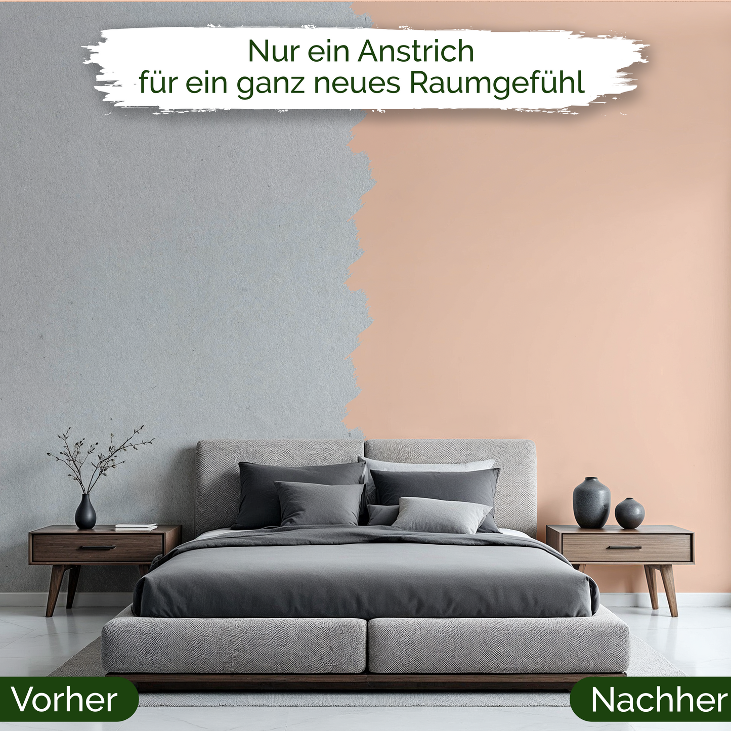 Veluxis® Wandfarbe Apricot Cream – Zartes Apricot für Wohnzimmer