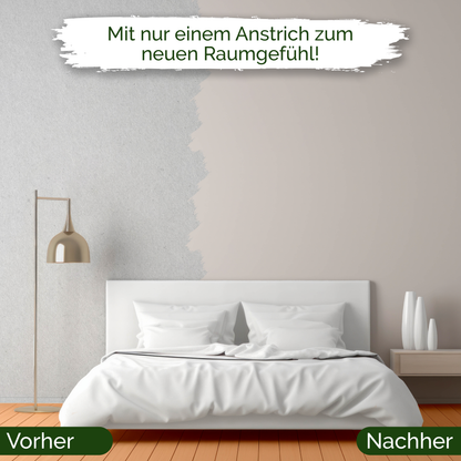 Veluxis® Wandfarbe Cotton Candy – Zartes Beige für Wohnzimmer
