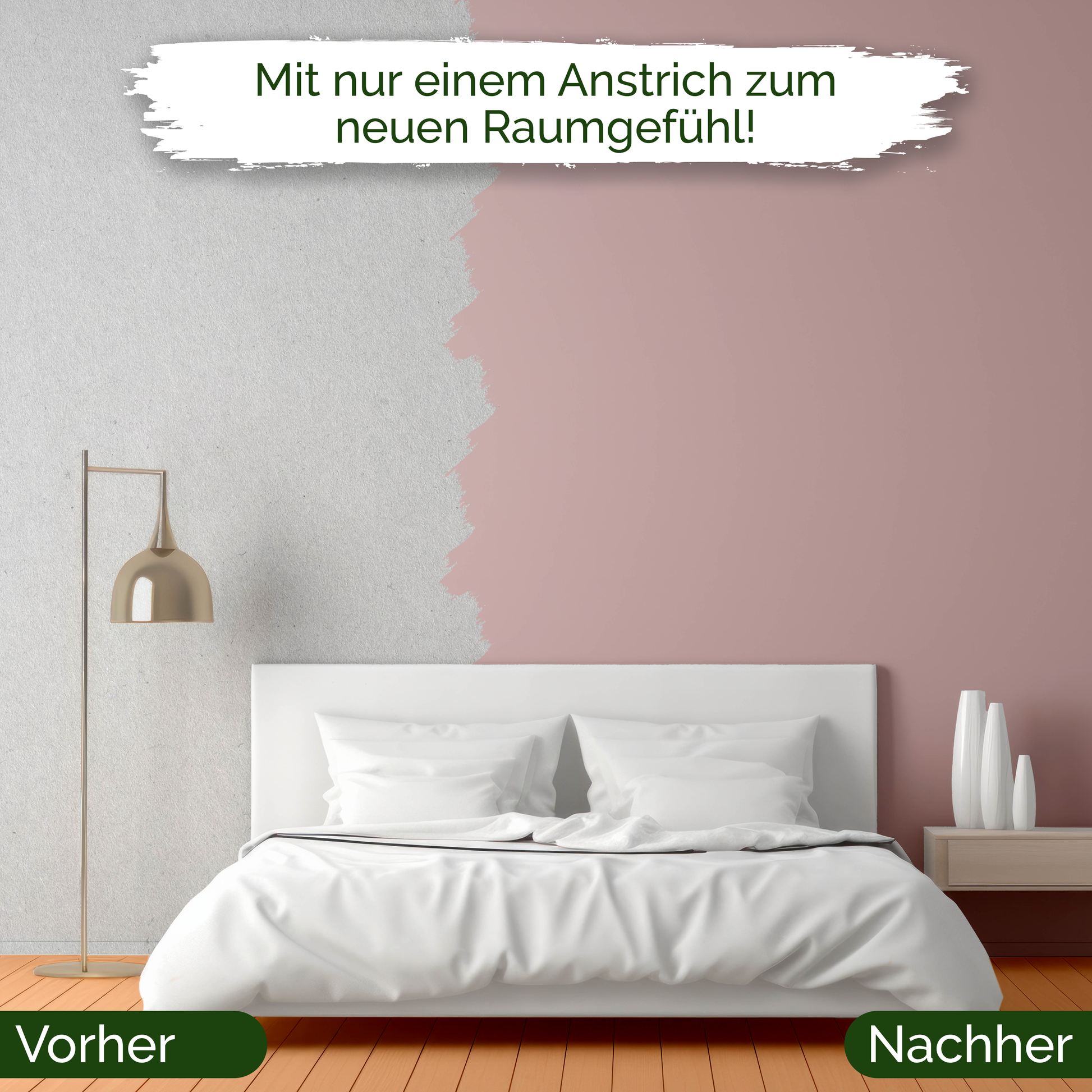 Wandfarbe Rosa Innen – Universal Matt Finish Veluxis®