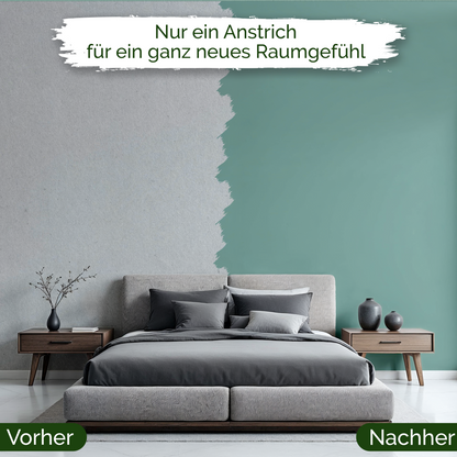 Veluxis® Wandfarbe Light Eucalyptus – Frisches Eukalyptus für Wohnzimmer