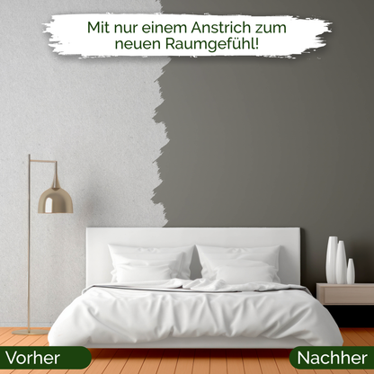 Veluxis® Wandfarbe Miraculous Mackerel – Kühles Grau für Wohnzimmer