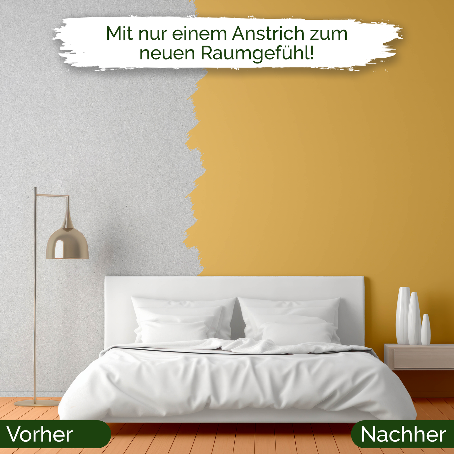 Veluxis® Wandfarbe Playful Pineapple – Frisches Gelb für Wohnzimmer