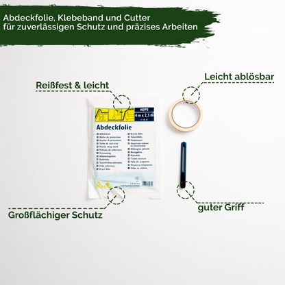 Veluxis® Pinsel Set 15-teilig – Für Innenbereich Streichen & Lackieren