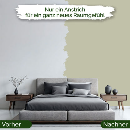 Wandfarbe Grün Innen – Premium Matt Finish Veluxis®