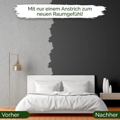 Wandfarbe Universal Schwarz (Casual Caviar)