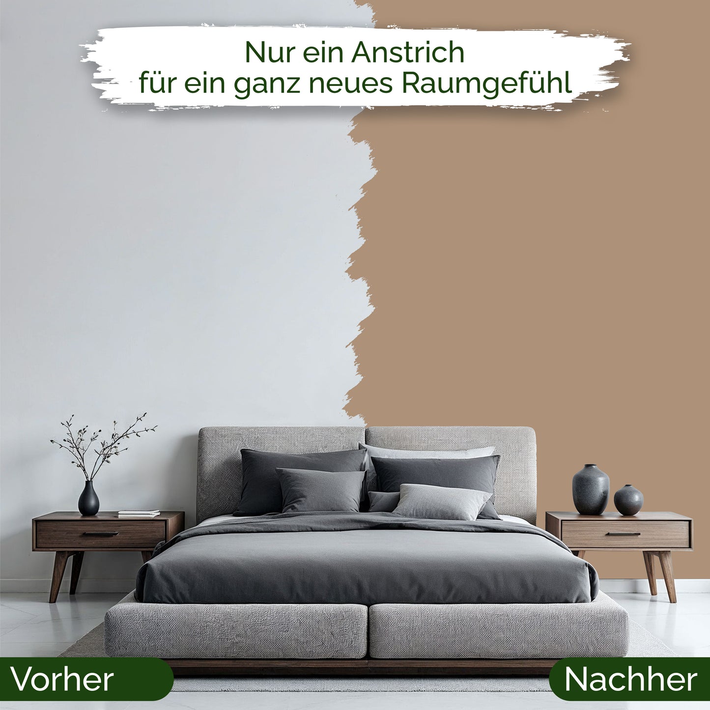 Wandfarbe Beige Innen – Premium Matt Finish Veluxis®