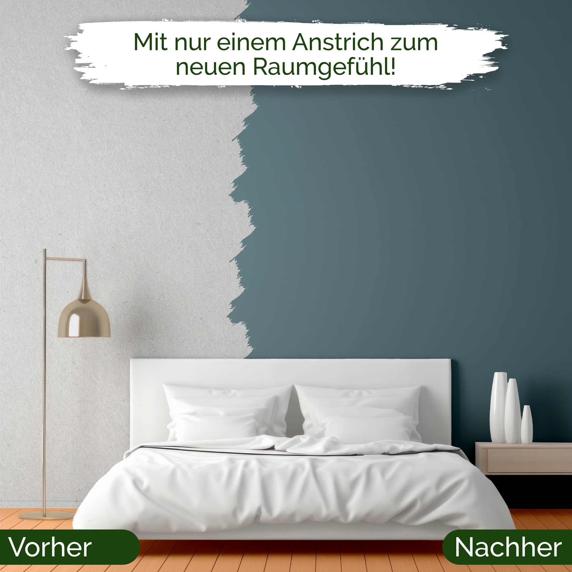 Wandfarbe Blau Innen – Universal Matt Finish Veluxis®