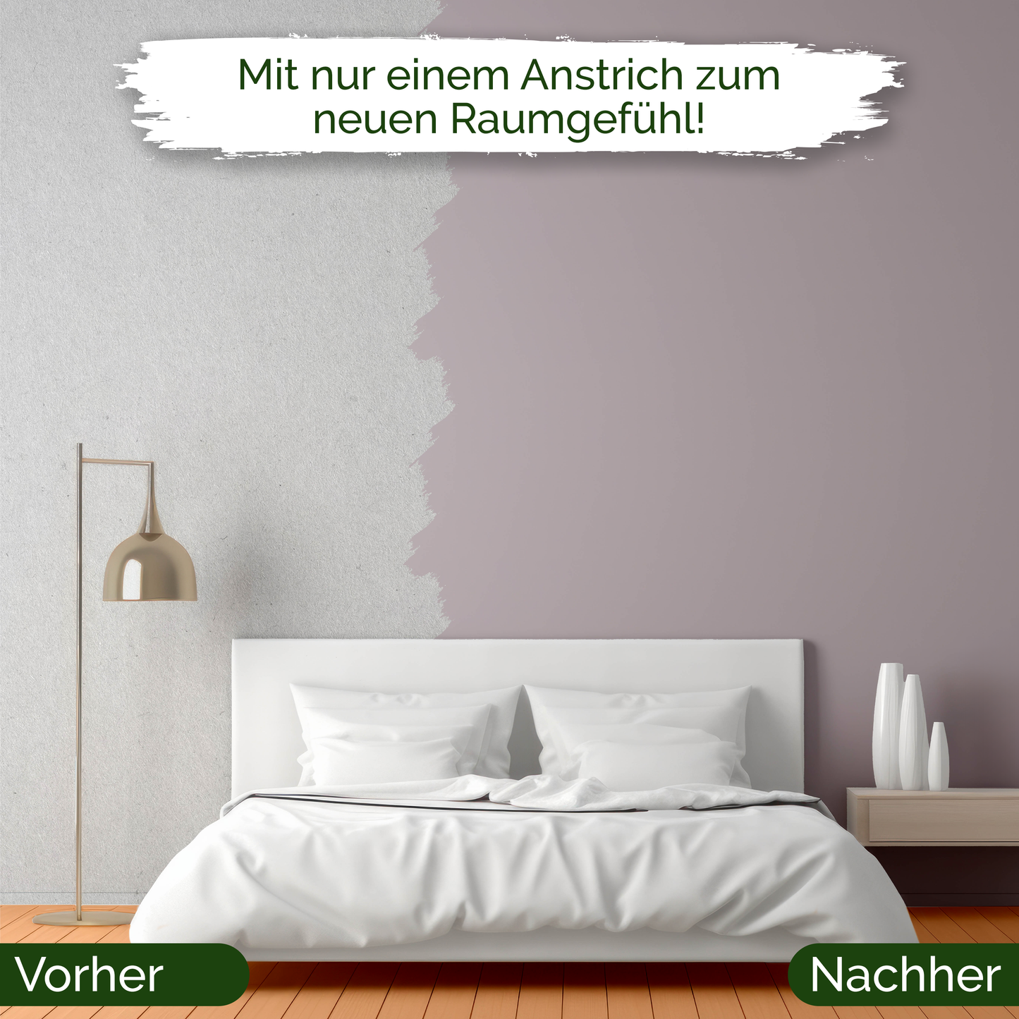 Universal Wandfarbe Leafy Lavender – Deckend & Geruchsarm