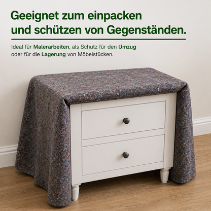 Veluxis Malervlies 180 g/m² 1 x 25 m – Saugvlies mit PE-Folienunterseite