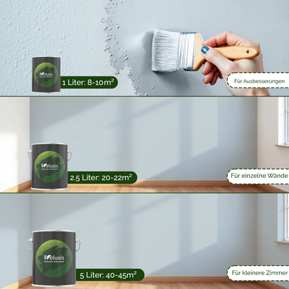 Wandfarbe Eisgrau Innen – Premium Matt Finish Veluxis®