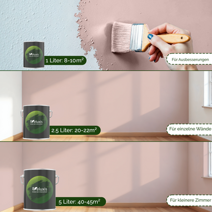 Wandfarbe Rosa Innen – Premium Matt Finish Veluxis®
