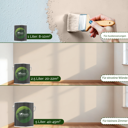 Wandfarbe Beige Innen – Premium Matt Finish Veluxis®
