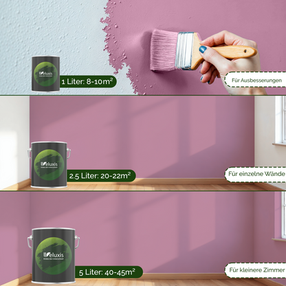 Wandfarbe Violett Innen – Premium Matt Finish Veluxis®