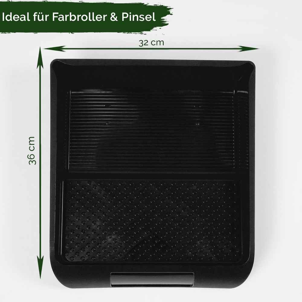 Maler Farbwanne Innenbereich – 32 x 36 cm Kunststoff Veluxis®