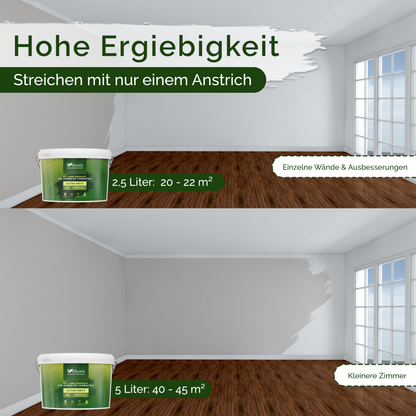 Wandfarbe Grau Innen – Universal Matt Finish Veluxis®