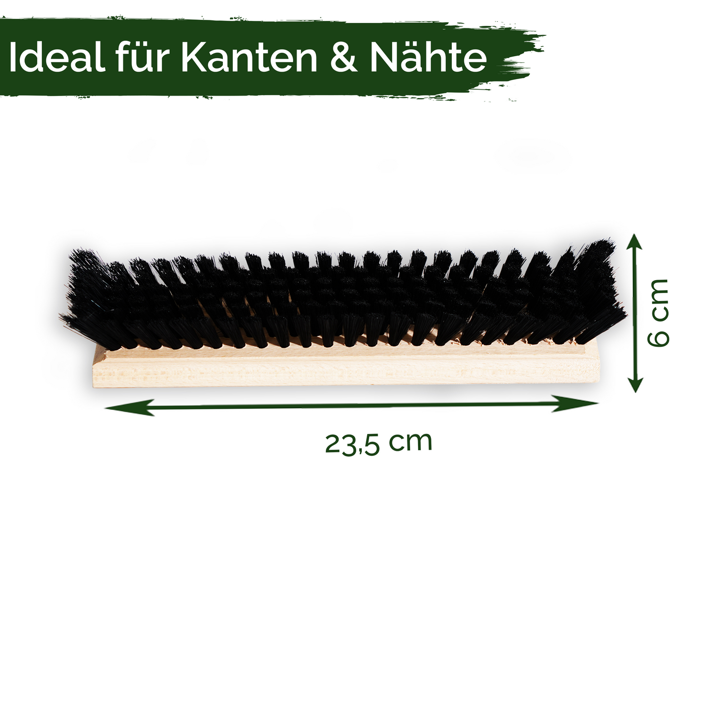 Tapezierbürste Innenbereich – 23,5 x 6 cm Kunstborsten Veluxis®