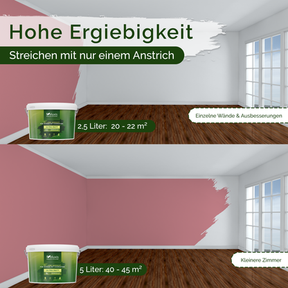 Wandfarbe Rosa Innen – Universal Matt Finish Veluxis®