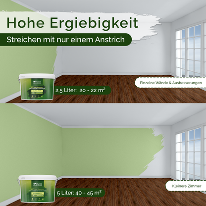 Wandfarbe Grün Innen – Universal Matt Finish Veluxis®