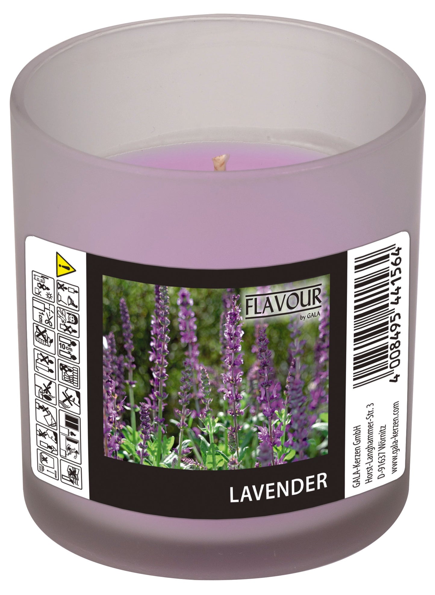 Duftkerze Lavender, Violett 110 g