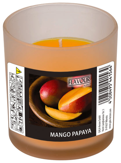 Duftkerze Mango Papaya, Orange 110 g