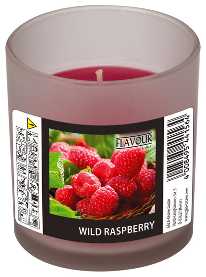 Duftkerze Raspberry, Pink-Rot 110 g