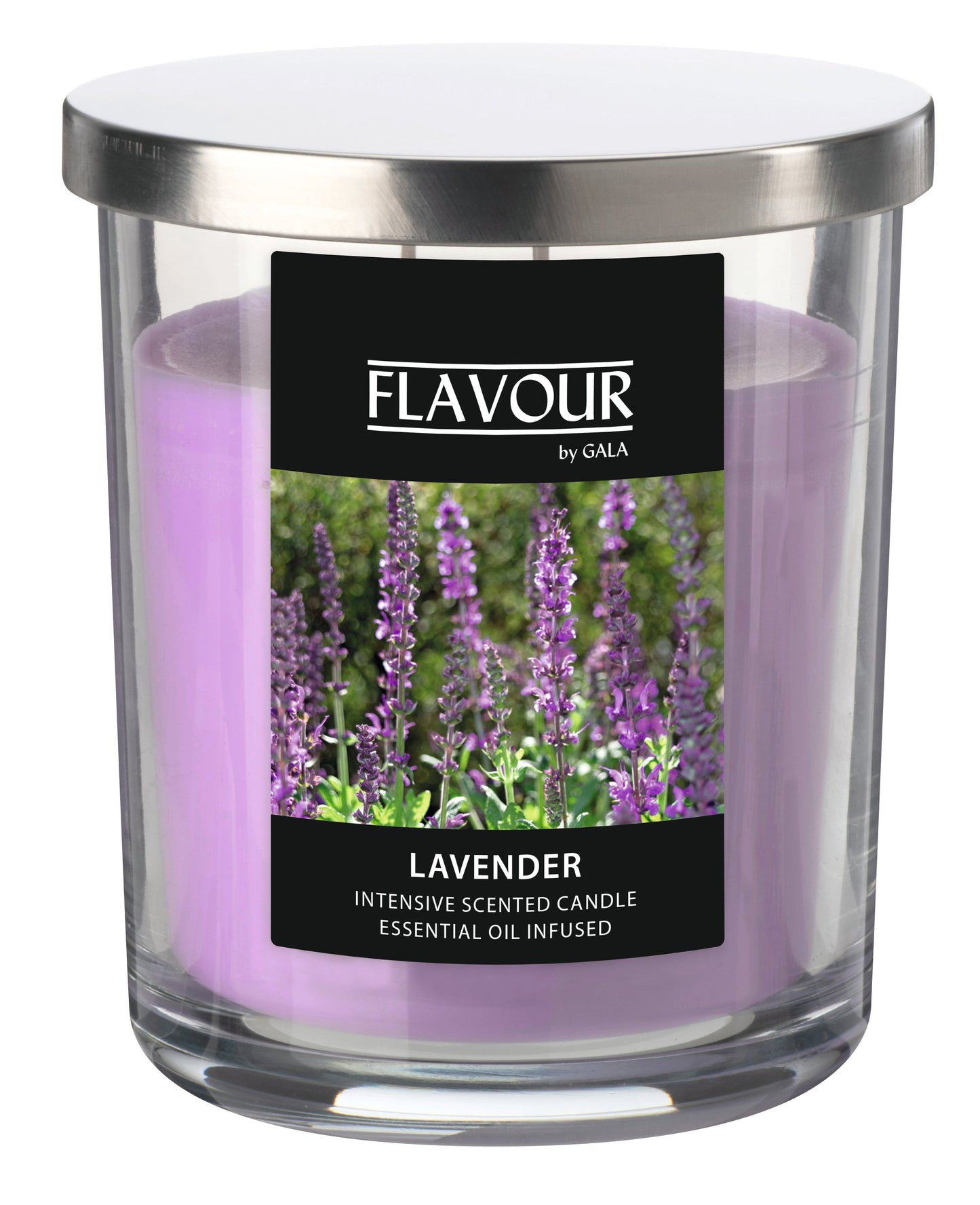 Duftkerze Lavender, Violett 380 g