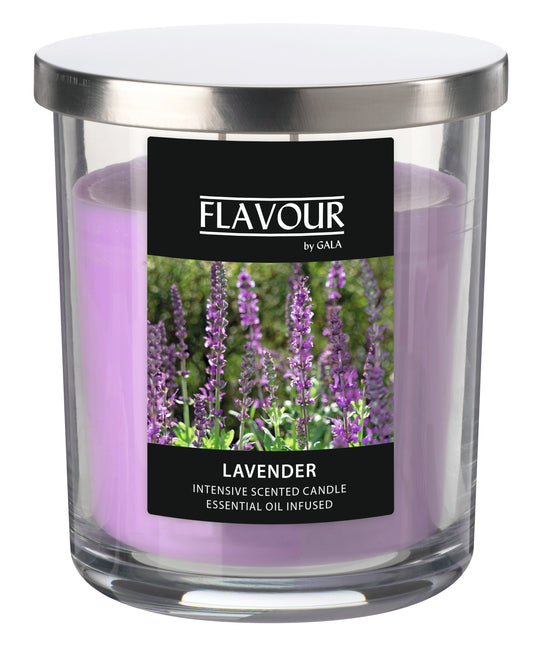 Duftkerze Lavender, Violett 380 g