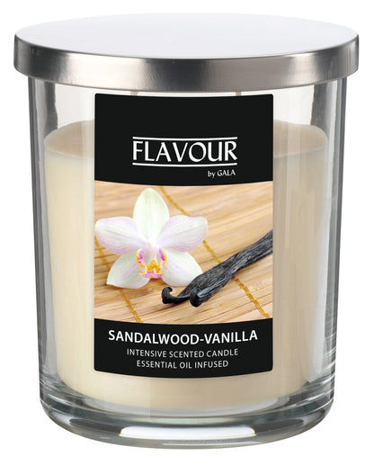 Duftkerze Sandalwood Vanilla, Creme 380 g