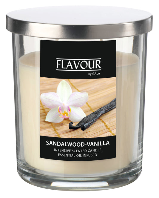 Duftkerze Sandalwood Vanilla, Creme 380 g