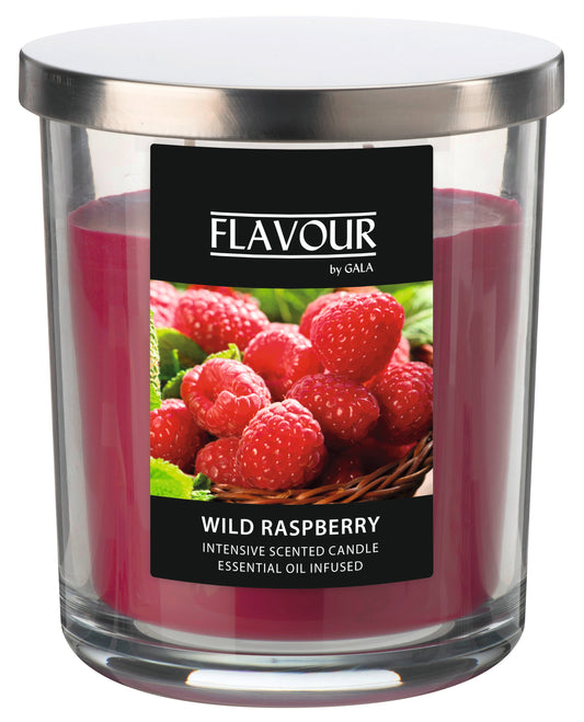 Duftkerze Raspberry, Pink-Rot 380 g