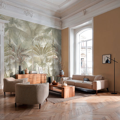 Fototapete Palmen Beige - 1,59 m x 2,80 m