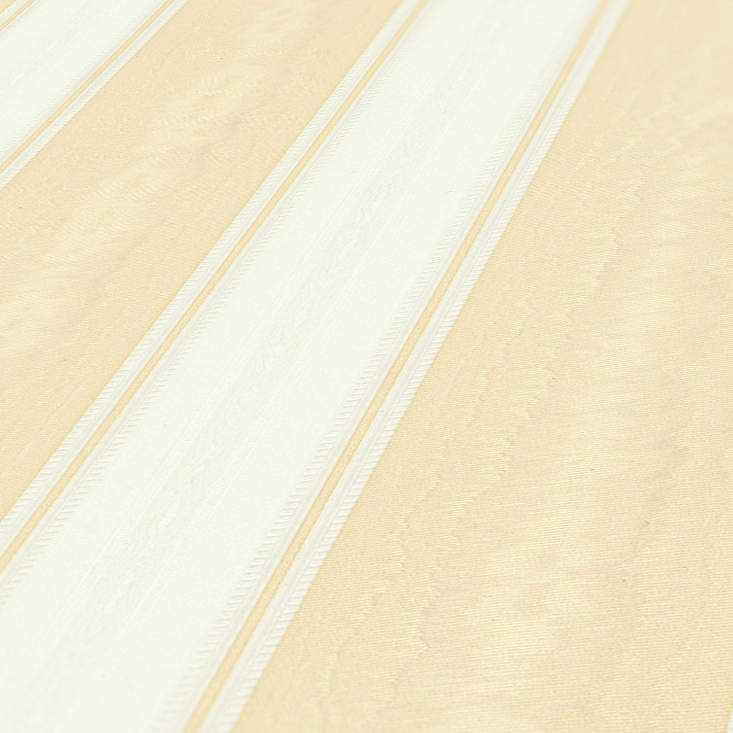 Concerto 3 Papiertapete Gelb Creme 10,05 m x 0,53 m