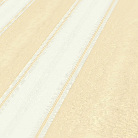 Concerto 3 Papiertapete Gelb Creme 10,05 m x 0,53 m
