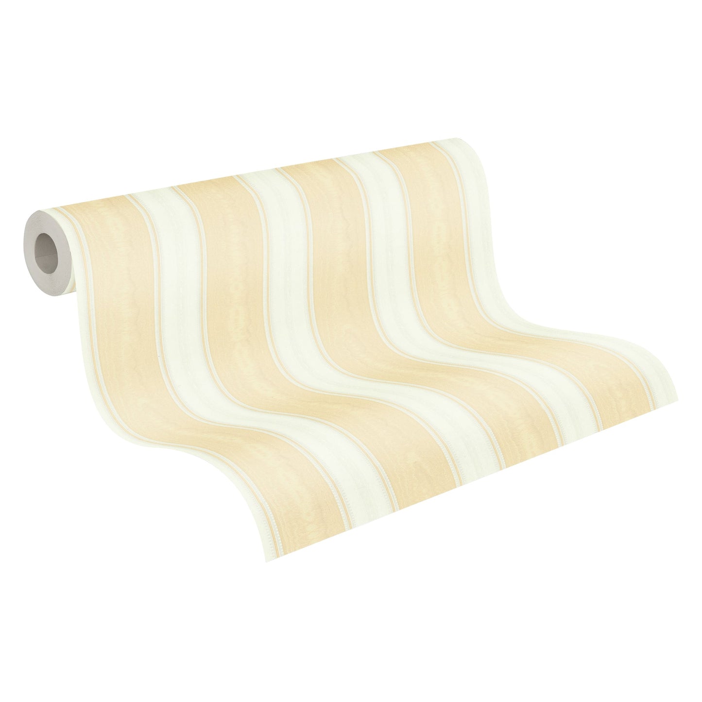 Concerto 3 Papiertapete Gelb Creme 10,05 m x 0,53 m