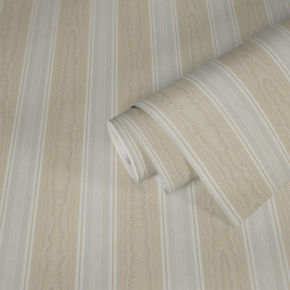 Concerto 3 Papiertapete Gelb Creme 10,05 m x 0,53 m