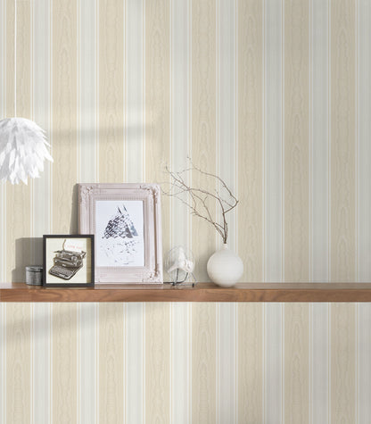 Concerto 3 Papiertapete Gelb Creme 10,05 m x 0,53 m