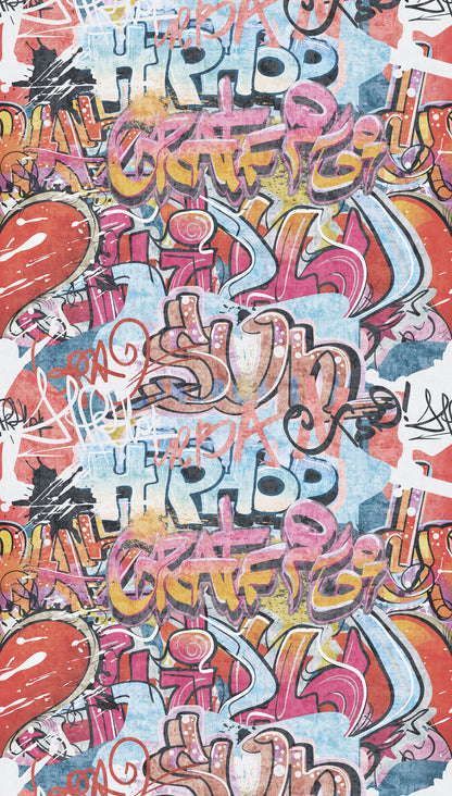 Fototapete Graffiti Mix - 1,59 m x 2,80 m