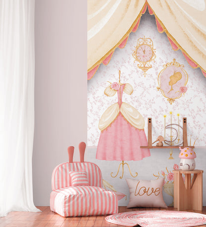 Fototapete Prinzessin Zimmer - 1,59 m x 2,80 m