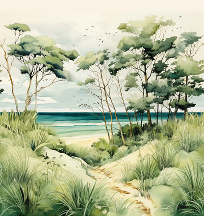 Fototapete Strand Dünen - 2,65 m x 2,80 m