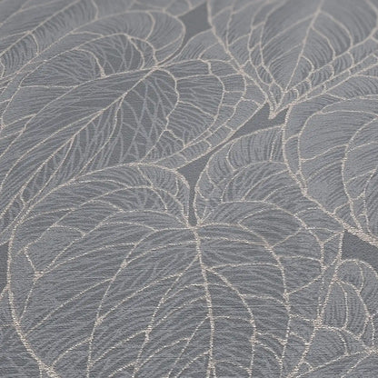 Livingwalls Daniel Hechter 7  Blätter Grau Silber - 10,05 m x 0,53 m