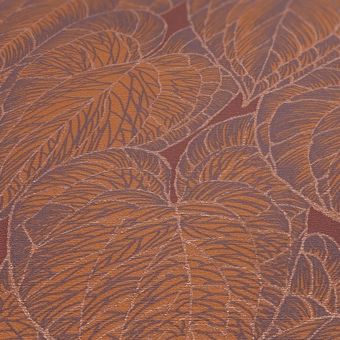Livingwalls Daniel Hechter 7  Blätter Rot - 10,05 m x 0,53 m