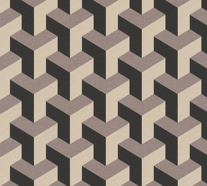 Livingwalls Daniel Hechter 7  3D Grafik Beige - 10,05 m x 0,53 m