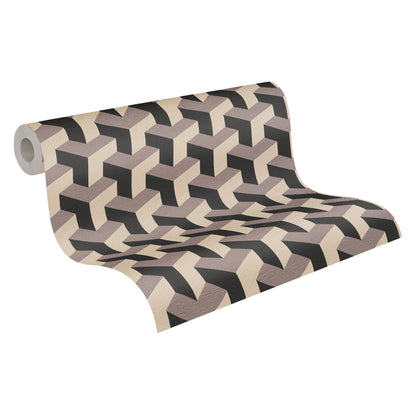 Livingwalls Daniel Hechter 7  3D Grafik Beige - 10,05 m x 0,53 m