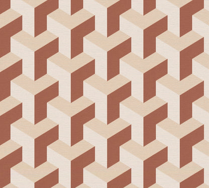 Livingwalls Daniel Hechter 7  3D Grafik Creme - 10,05 m x 0,53 m