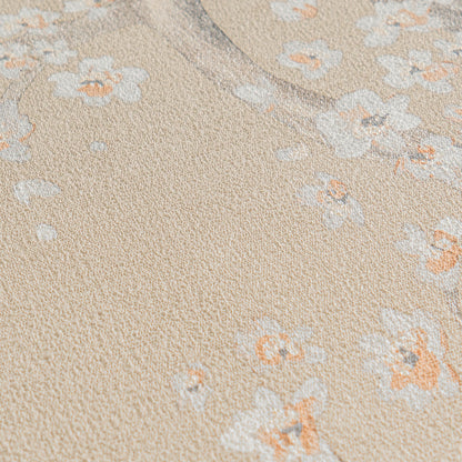 Livingwalls Metropolitan Stories Hot Spots Paula - Valle del Jerte Kirschblüten Beige - 10,05 m x 0,53 m
