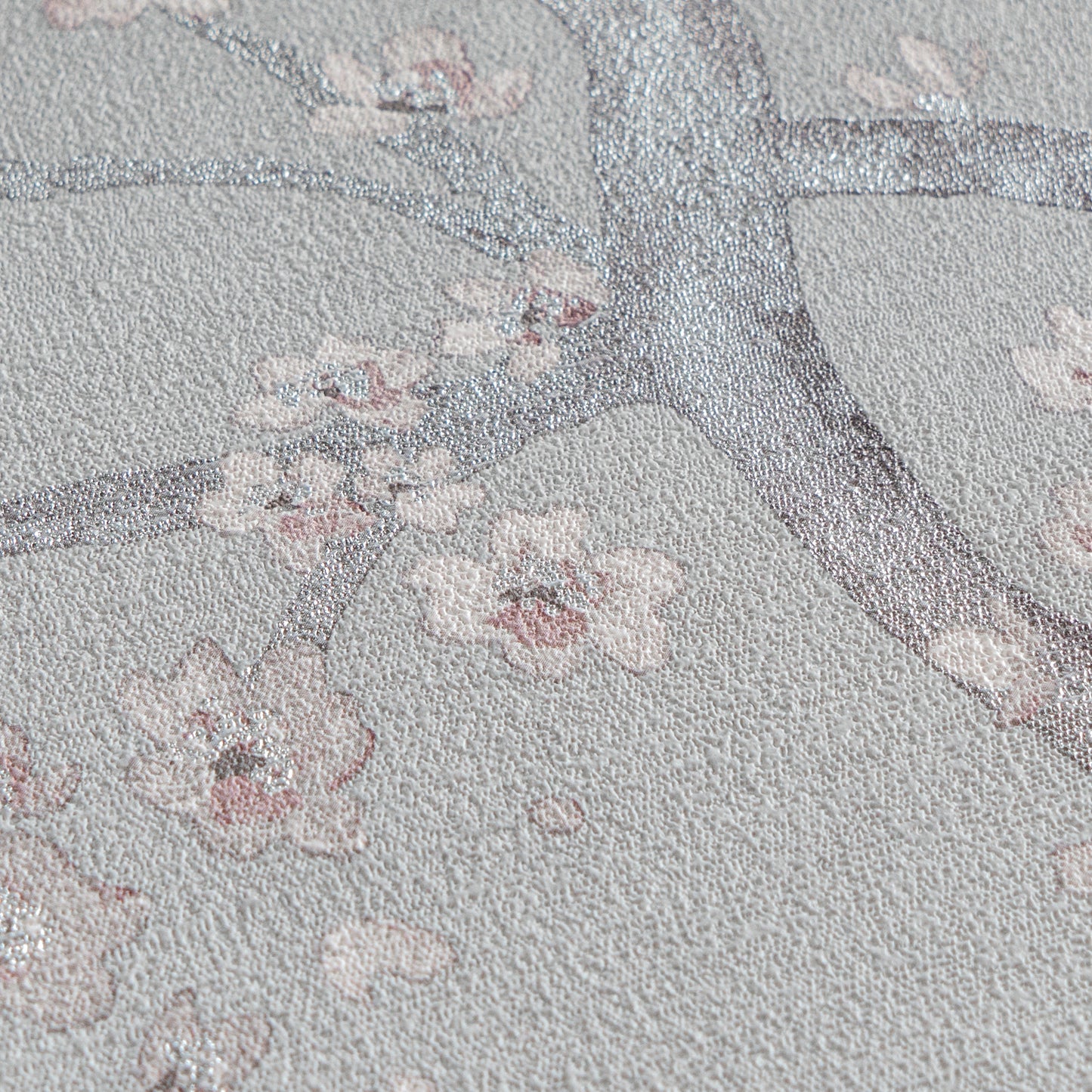 Livingwalls Metropolitan Stories Hot Spots Paula - Valle del Jerte Kirschblüten Grau - 10,05 m x 0,53 m