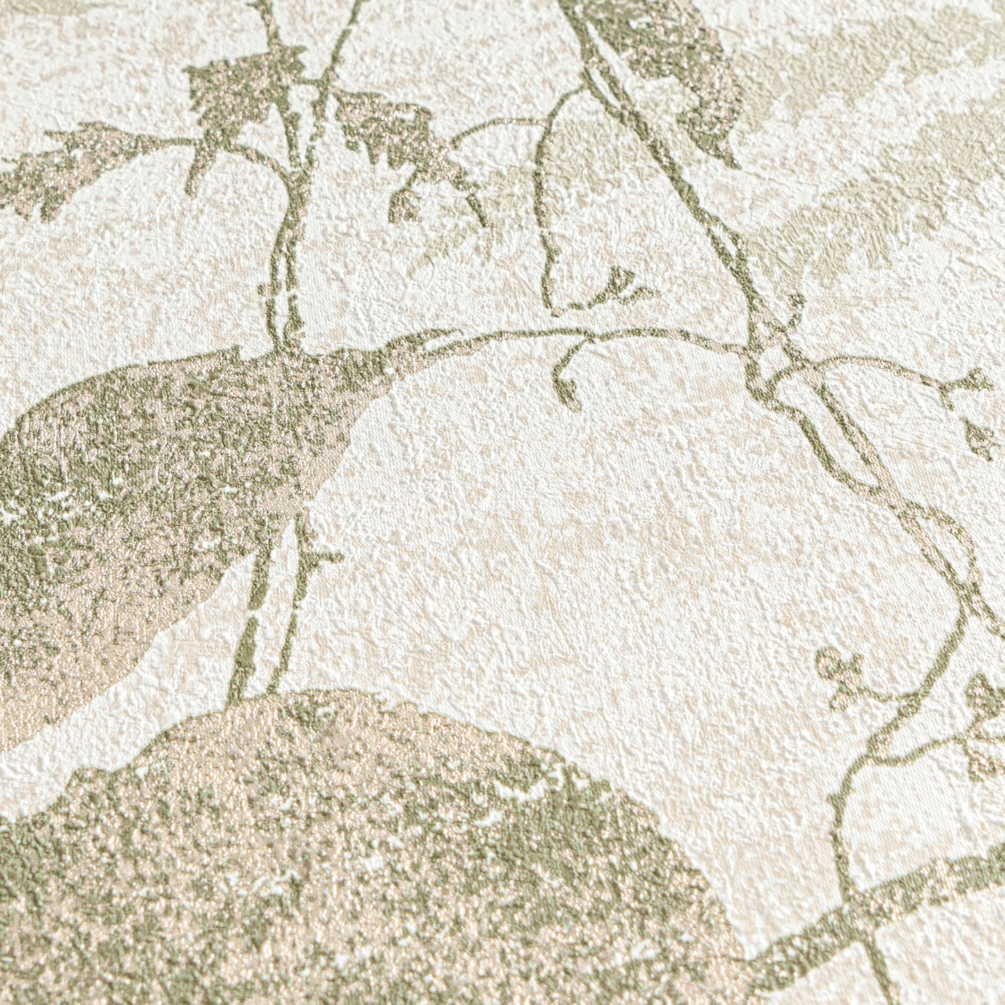 Livingwalls Metropolitan Stories Hot Spots Leon - Cloud Forest Dschungel Creme Grün - 10,05 m x 0,53 m