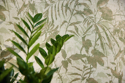 Livingwalls Metropolitan Stories Hot Spots Leon - Cloud Forest Dschungel Creme Grün - 10,05 m x 0,53 m